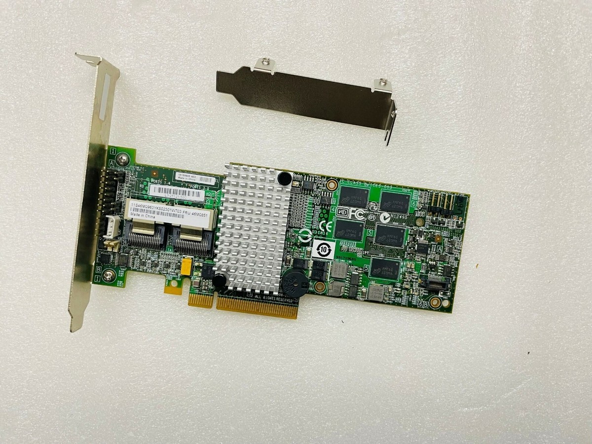 IBM 46M0851 SERVERAID M5015 512MB SATA SAS PCIE RAID CONTROLLER | eBay