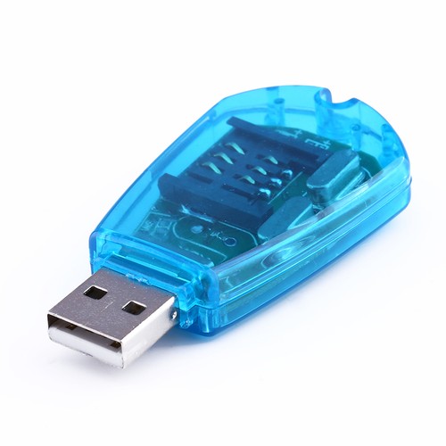 USB SIM Card Reader GSM CDMA Mobile Phone SMS Backup Copy Clone Writer NDE - Photo 6 sur 12