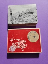 2.5 inches x 3.5 inches BLACK BOX POKER PLAYING CARDS Complete