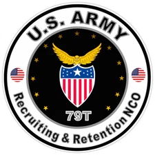 US Army Recruiting & Retention NCO Bumper Sticker Military Vinyl Decal 5"