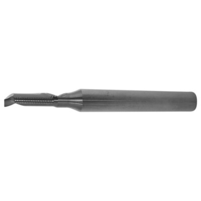 VHM Einzahn Fräser Ø5x15x70x8mm Kunststoff Aluminium VHW Spiralnut Ober Schaft