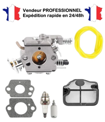 KIT Carburateur pour tronçonneuse Husqvarna 36 , 41 , 136 , 137 , 137 , 141 , 14