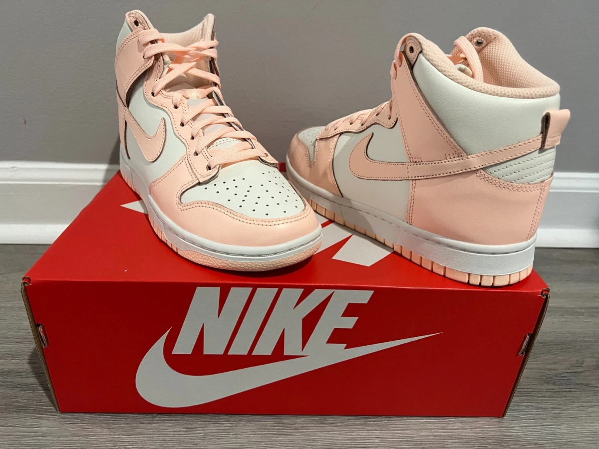 Nike dunks high top women size 8