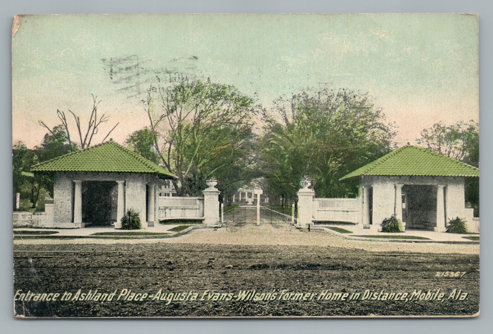 Ashland Place MOBILE Alabama—Augusta Evans Wilson House—Female Author