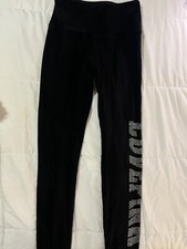 Victoria Secret Pink Rhinestone Bling Sweatpants Boyfriend Pants M