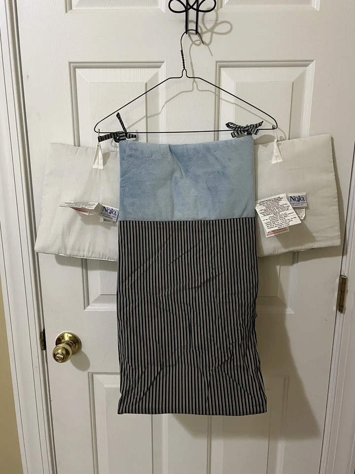 Empilhador de fraldas para bebê Nojo Ahoy mate e 2 peças de arte de parede macia - Imagem 3 de 4