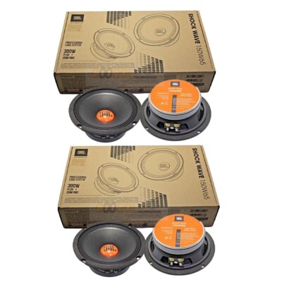 4 JBL ShockWave 150W65 6-1/2