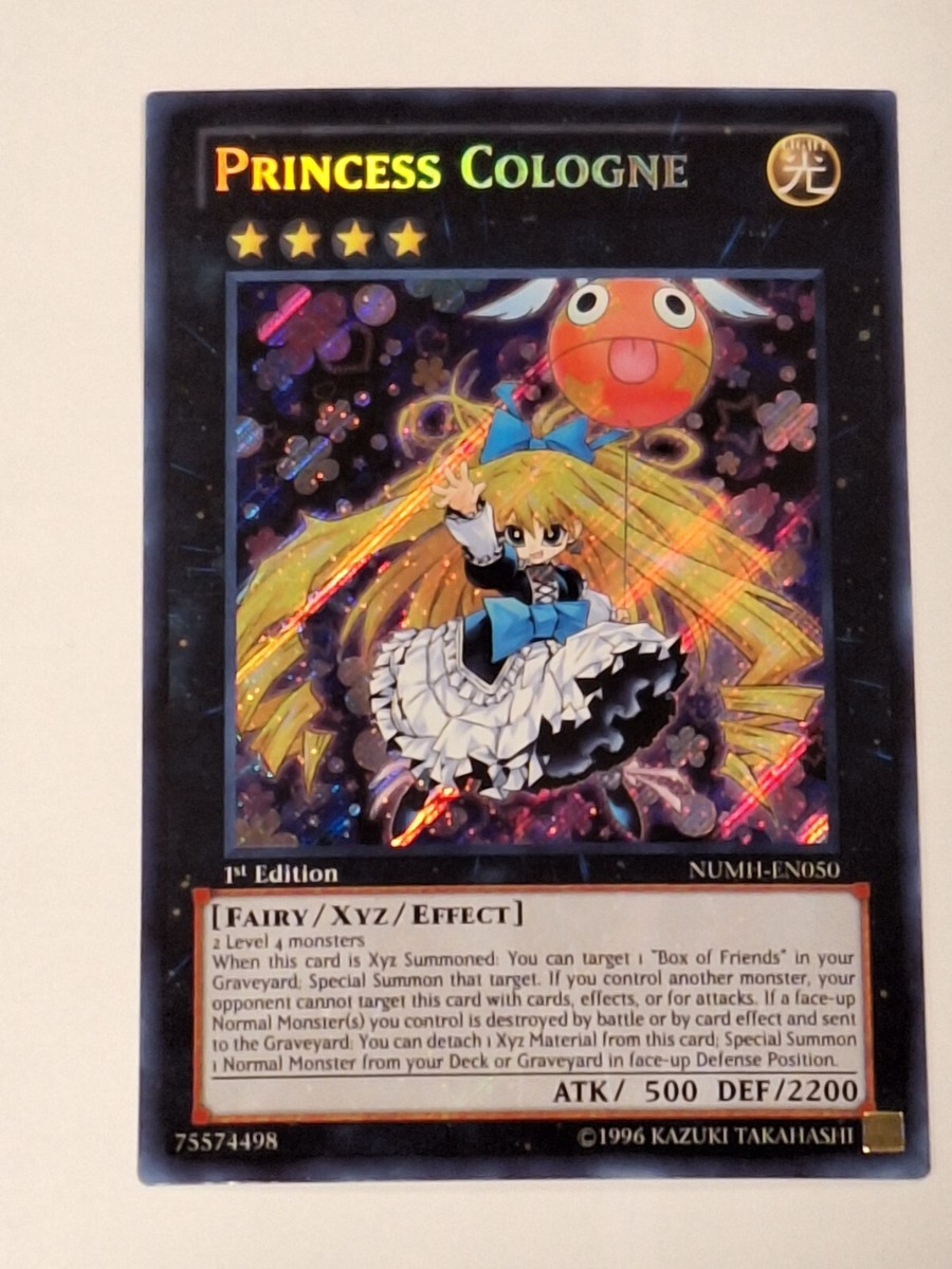 YU-GI-OH! - Princess Cologne (NUMH-EN050) - Secret Rare - Aus Number Hunters Unlimited Edition