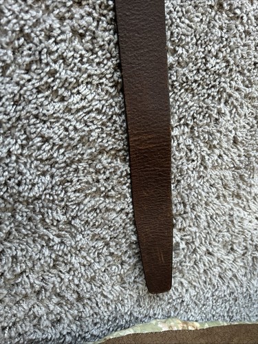 Cintura Thomas Bates in pelle stile moschettone taglia 36 imbracatura pelle made in USA - Foto 4 di 11