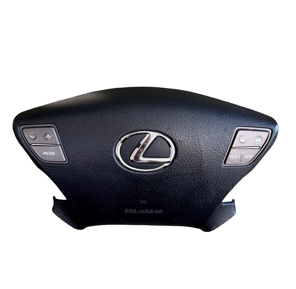 2007-2012 LEXUS LS460 DRIVER STEERING WHEEL AIRBAG BLACK OEM Foto 2 de 4