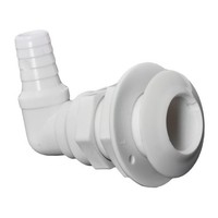 "Borddurchlass 90° Kunststoff Weiß 1\" M - 1 Pc Osculati - 17.395.00 - 1739500"