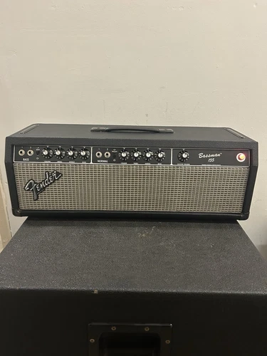 1981 Fender Bassman 135 Blackface Tube Amp Head Vintage Rare Works! F143314 - Picture 1 of 21