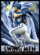 Paul Molitor 1995 Pinnacle #297 Blue Jays MLB READ FREE SHIPPING AutographDen