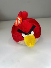 Angry Birds Red Bird 5" Plush Stuffed No Sound Commonwealth 2010