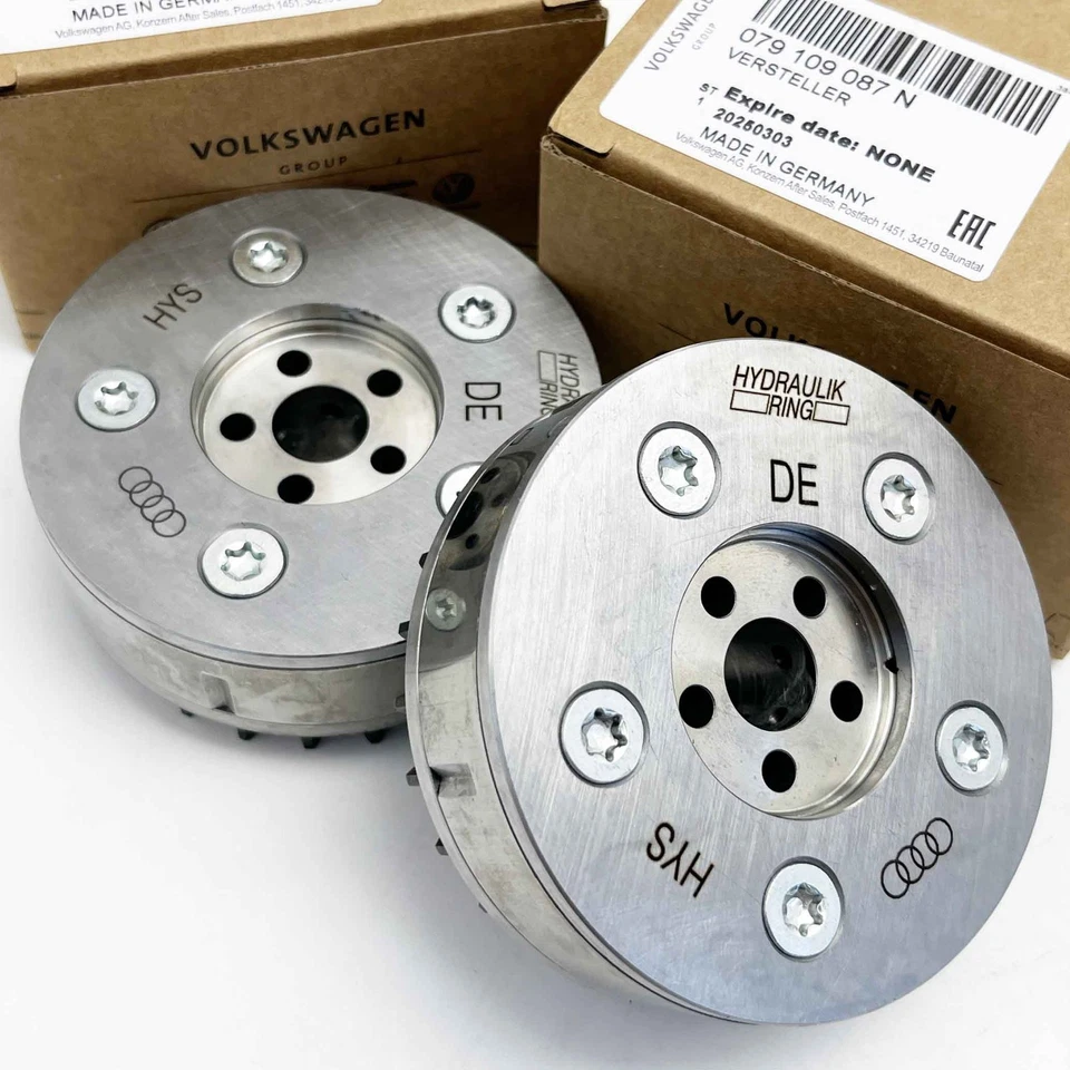 2X Engine Camshaft Adjuster Gear for 079109087N 079109087F 2003 Audi S4 4.2 BBK - Image 2 of 4