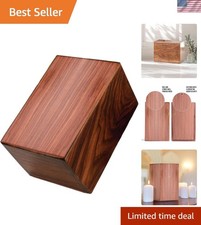 30 Cubic Inch Rosewood Cremation Urn - Dignified Memorial for Men, Women, Pets