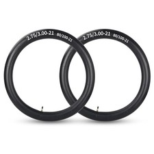    80/100-21 Motorcycle Replacement Inner Tubes, 2 Pack with TR4 2.75/3.00-21