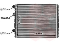Van Wezel 58002129 KüHler, MotorküHlung FüR Seat VW