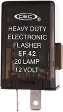 CEC Industries EF-42BP Heavy-duty Electronic Truck Flasher 20 Lamp