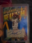 2024 Topps Chrome - All-Etch Rookie Rush Autographs Jayden Daniels #RRA-JD Blue