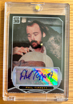 Star Wars Phil Tippett 30th Anniversary - Auto Autograph Card - 2007 Topps