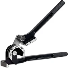 Tube Bender 3 in 1 Manual Tubing Bending Tools 0-180 Degrees 1/4, 5/16, and 3/8 