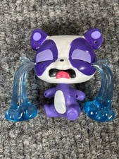 Penny Ling Panda Bear Crying #3709 Authentic Littlest Pet Shop Hasbro LPS Purple