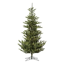 Vickerman 108" Alberta Spruce Artificial Christmas Tree with LED Lights in Green