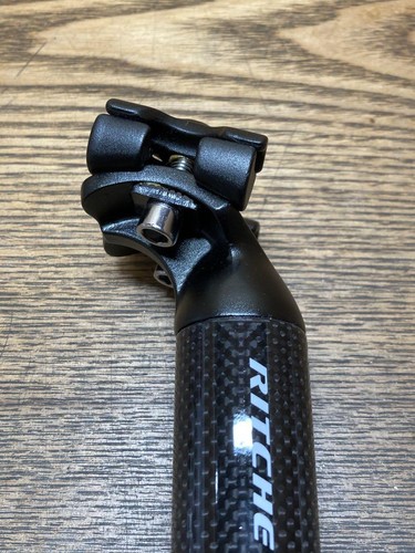Ritchey Pro Carbon Seatpost 31.6mm x 350mm Offset 25mm Black Used - Foto 5 di 10