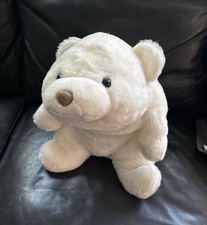 large snuffles white gund polar bear