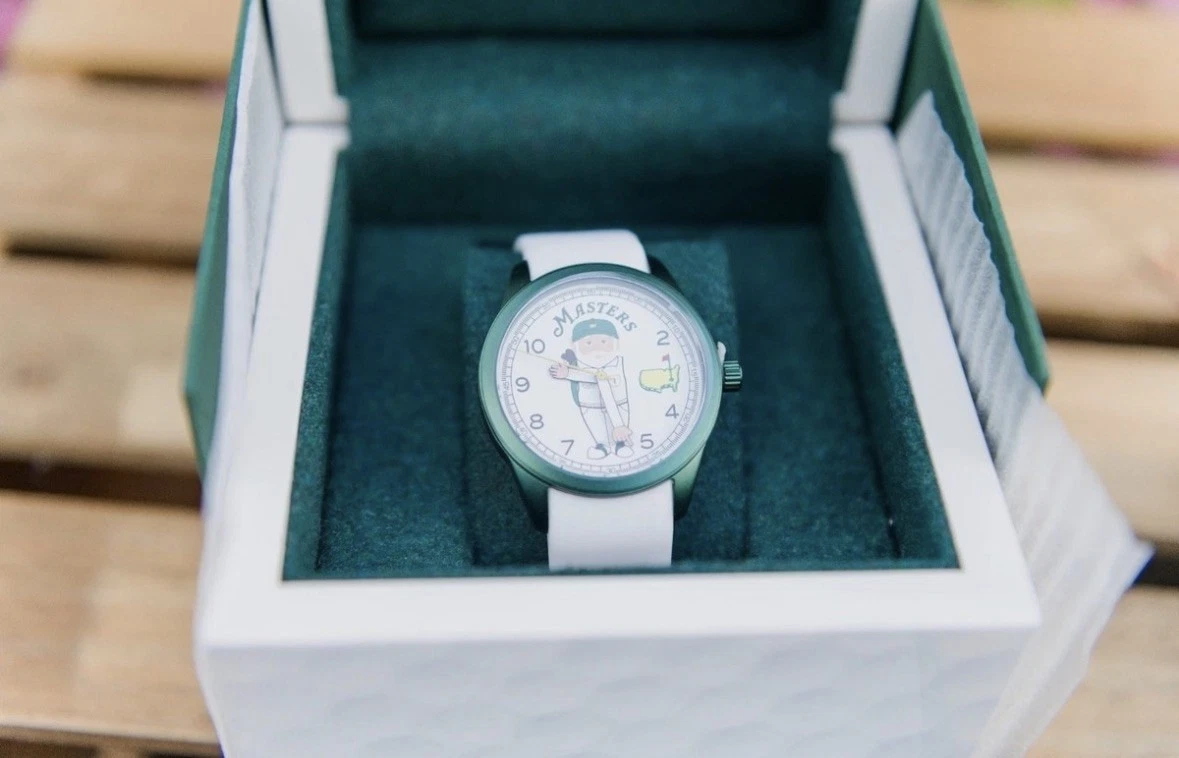 【超貴重】Masters 2026 MGNOME-MINI White 2026 Masters Gnome Watch - New in Box - Limited Edition White | eBay