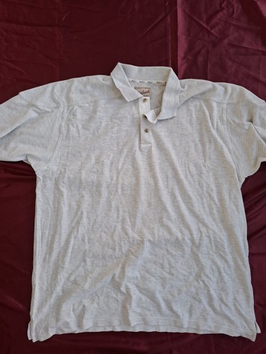 Mens Woolrich T-Shirt 2XL Cotton Tee Size XL Cream - Picture 6 of 6