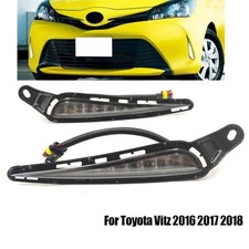For Toyota Vitz 2016 2017 2018 Led Daytime Running Light Drl Turn Signal Lights