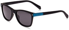 Polaroid Sunglasses Girls' PLD 8025/S Rectangular Sunglasses, Havana Green/Polar