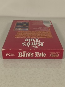 The Bard's Tale Nintendo NES Game Complete CIB