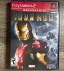 Iron Man (Greatest Hits) - Sony PlayStation 2 PS2 - Sega - Acceptable Condition