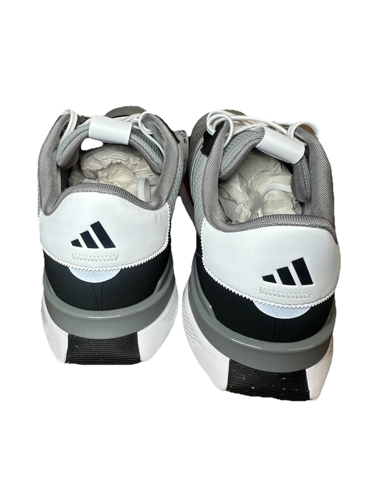 Adidas S2G SL 24 Spikeless Men's Golf Shoes Sz 10 Grey/White/Black W/box
