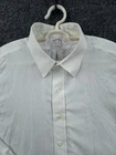 Brooks Brothers ***** Non-Iron Cotton French Cuff 16.5 35 Traditional Mens White