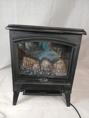 Dimplex CAS20N 2000 Watt Casper traditioneller Stil Elektroherd in Schwarz