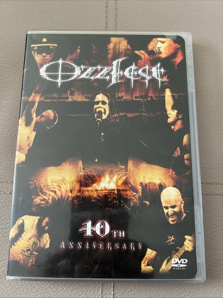Ozzy Osbournes Ozzfest 10th Anniversary (DVD & CD) 2005 2-Disc Set