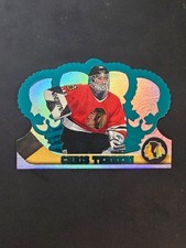 1997-98 PACIFIC CROWN ROYALE EMERALD GREEN #31 CHRIS TERRERI CHICAGO BLACKHAWKS