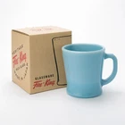 Fire-King Jadeite Turquoise Mug  made in japan
