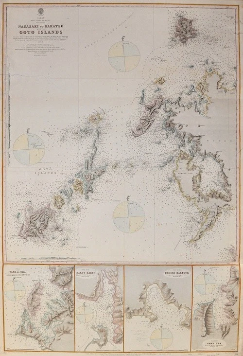 Japan West Coast of Kiusiu Nagasaki to Karatsu with the Goto Islands - Bild 1 von 1