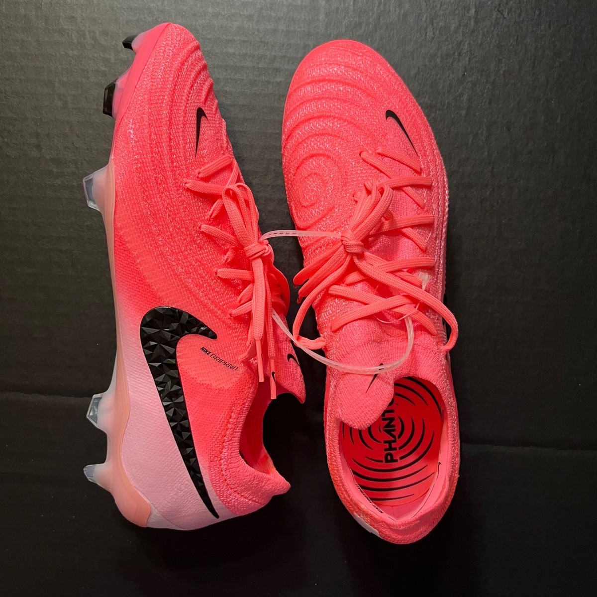 Nike Phantom GX II Elite FG Sunset Pulse/Black FQ8925-600 Sz 8.5 Men’s/10 Women Nike Phantom GX II Academy FG/MG Soccer Cleats (Sunset Pulse  main image 2