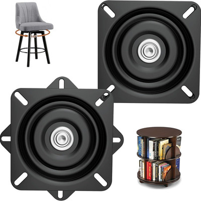 Universal Möbel Drehteller, 360° Grad Swivel Drehteller, Quadratische Drehplatte
