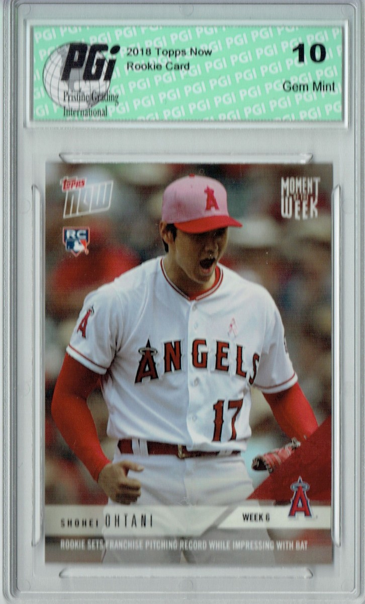 2018 Topps Now - Moment of the Week Shohei Ohtani #MOW-6 /6985 (RC