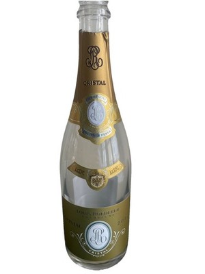 Leere Roederer Cristal Flasche 0,75 2014