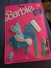 Vintage 1988 BARBIE blue DINNER DATE dress OUTFIT #1308 Superstar Era Mattel