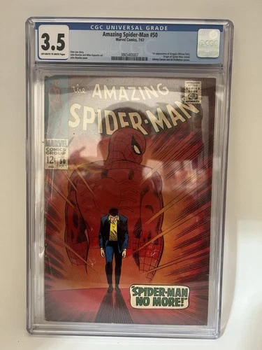 Amazing Spider-Man #50 CGC 3.5 (1967 Marvel) 1st App Kingpin