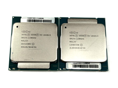 Intel Xeon E5-2650 v3 SR1YA 2.30GHz Server CPU Processor Matched Pair Excellent